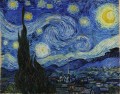 La noche estrellada Vincent van Gogh
